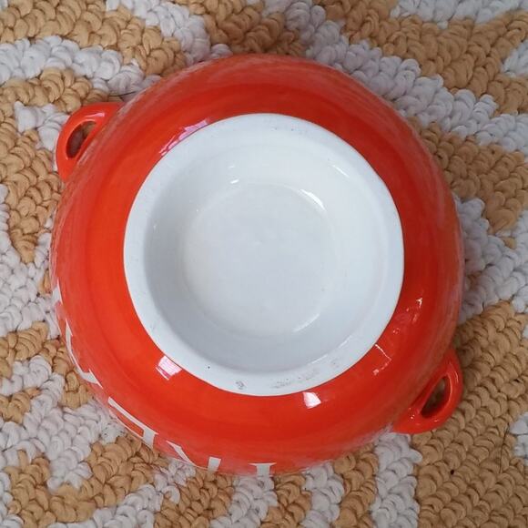 Nicole's Kitchen Treat Halloween Bowl Orange & Black - Picture 5 of 6